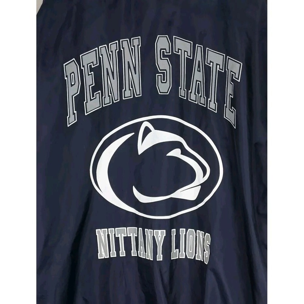 Vintage Apex 90s Penn State Full Zip Jacket Size Xl Blue